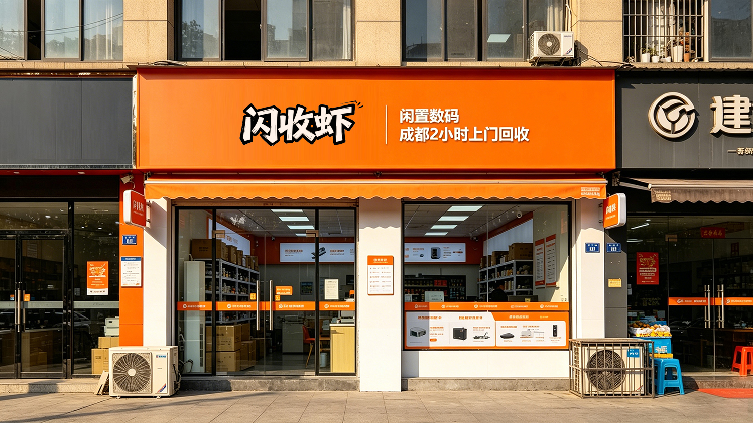 闪收虾（原名闪收侠）线下实体门店